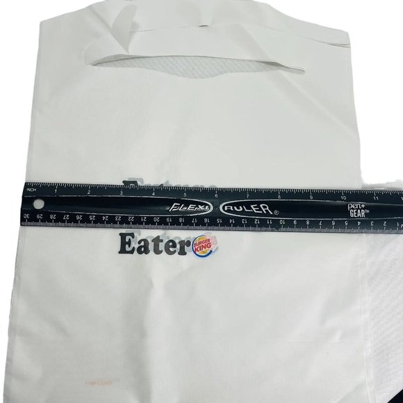 10 Burger King Future Whopper Eater Restaurant Plastic Bib Vintage Lot - Picture 8 of 8